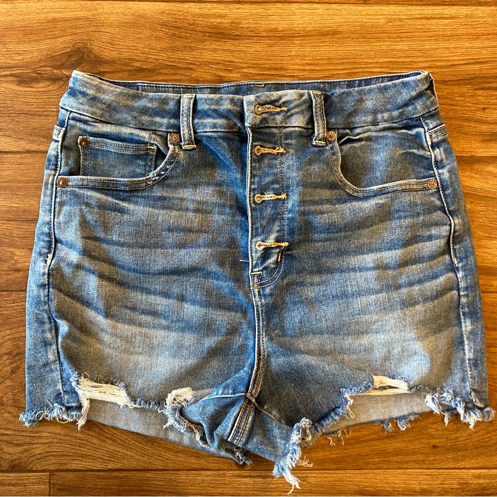 American Eagle Curvy Hi-Rise Shortie 12